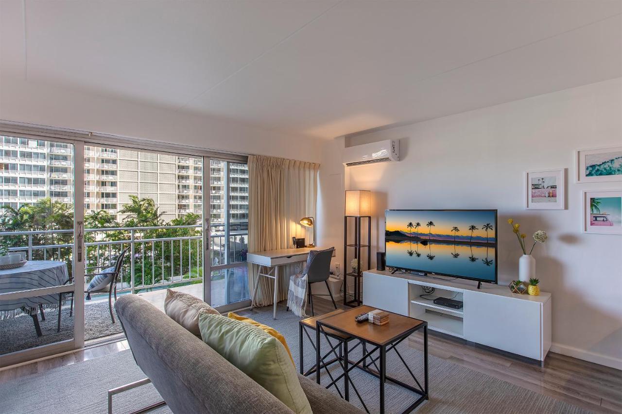 @ Marbella Lane - Oceanview Suite Steps To Beach Honolulu Eksteriør bilde