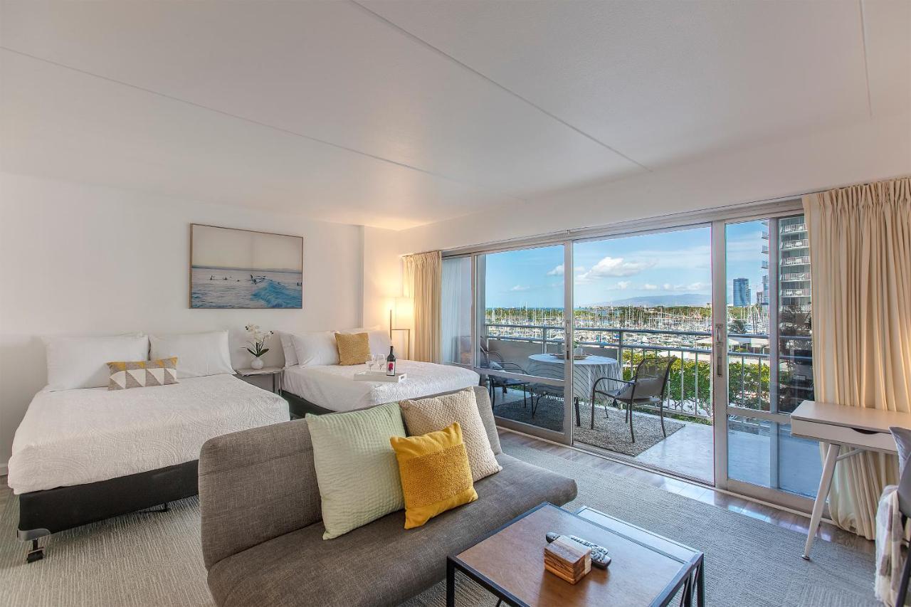 @ Marbella Lane - Oceanview Suite Steps To Beach Honolulu Eksteriør bilde